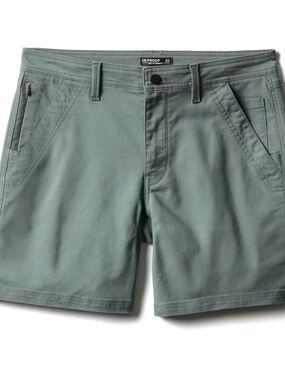 Huckberry Men's Proof Shorts in a Plum color